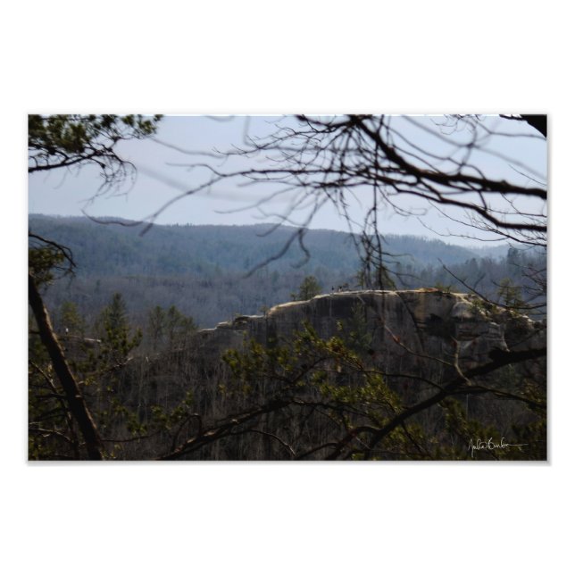 Colour Photographic Print Red River Gorge Kentucky (Front)