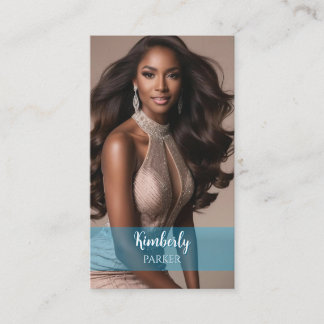 Colour Pop Blue Gradient Business Card