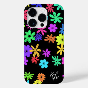 Colour Pop Cute Flowers Personalized Phone Case