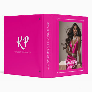 Colour Pop Pink Ultimate Pageant Binder