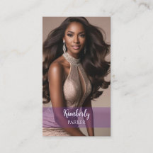 Colour Pop Purple Gradient Business Card