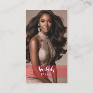 Colour Pop Red Gradient Business Card