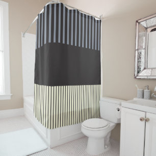 Colour Pop Stripes - Black, Grey and Cream