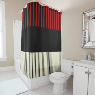 Colour Pop Stripes - Red & Cream