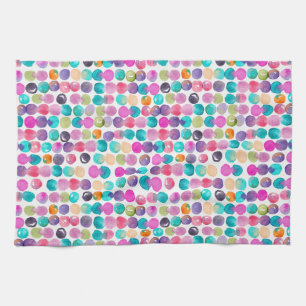 Colour Pop Watercolor – Fun Gift for Creatives Kitchen Towel