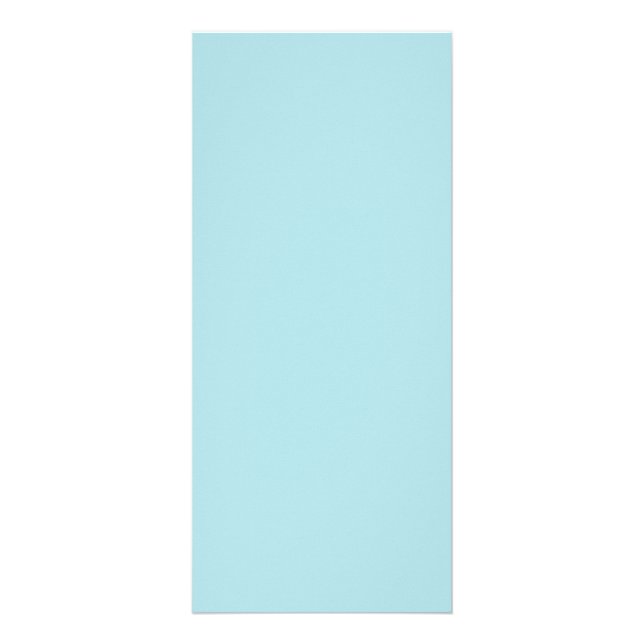colour powder blue rack card (Front)