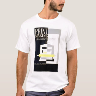 Colour Print Making 1938 WPA T-Shirt