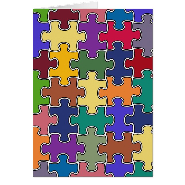 colour puzzle pieces (Front)