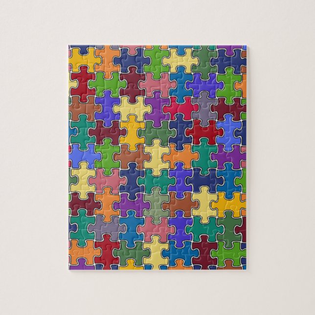 colour puzzle pieces (Vertical)