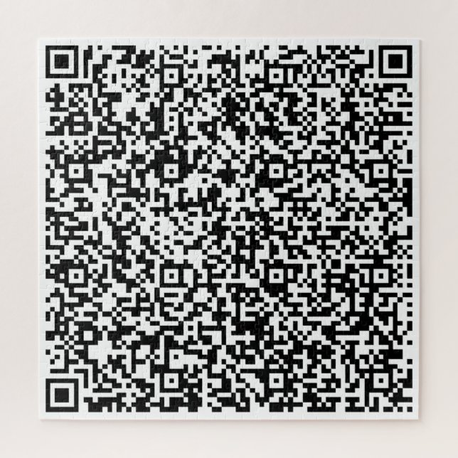Colour QR Code Scan Puzzle Your Personalized Gift (Vertical)