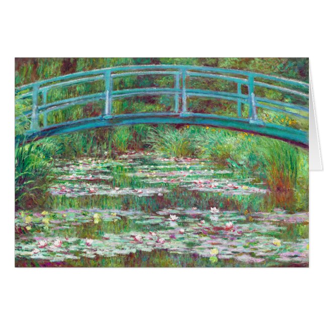 Colour Restored Japanese Footbridge by Claude (Front Horizontal)