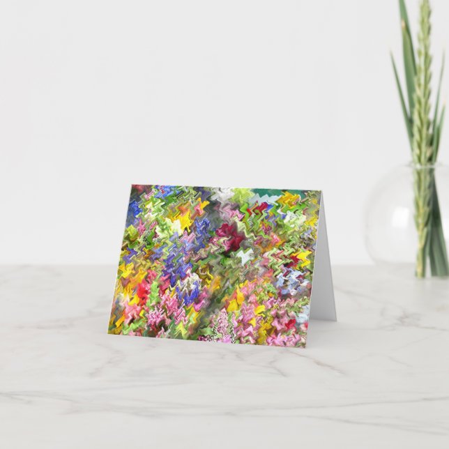 Colour Riot Greeting and Note Card (Front)