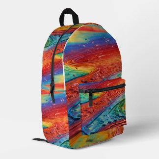 Colour River Printed Backpack