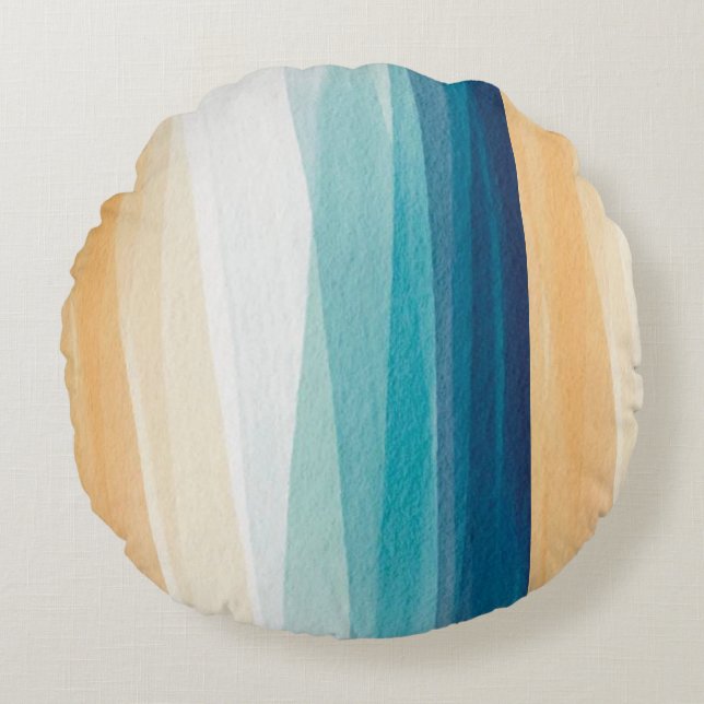 Colour Round Pillow (Front)