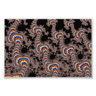 Colour Run - Fractal Art Photo Print