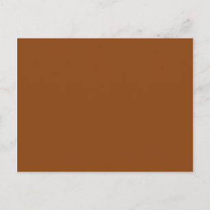 colour saddle brown postcard