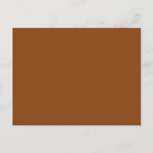 colour saddle brown postcard (Front)