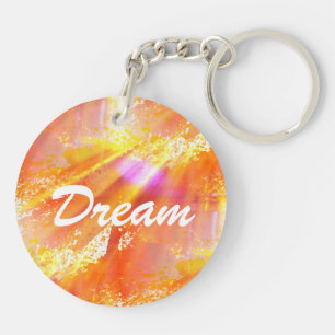colour seamless art background yellow, orange keychain