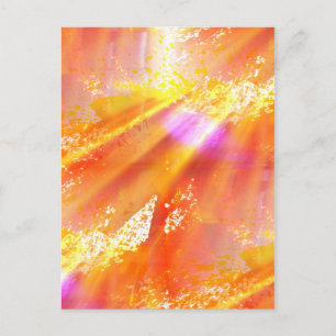 colour seamless art background yellow, orange postcard