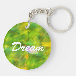 colour seamless background green, yellow keychain