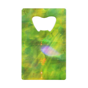 colour seamless background green, yellow wallet bottle opener