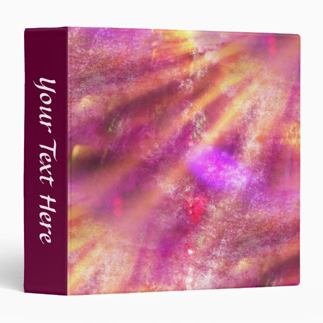 colour seamless background purple, pink binder (Front/Spine)