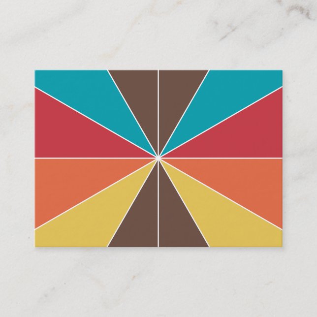 Colour Segments 05 Business Card (Front)