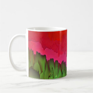 "Colour Serenade" Colourful Abstract Art  Coffee Mug