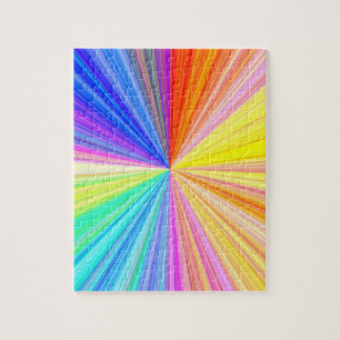 Colour Shade Wheel - Rainbow Extreme Jigsaw Puzzle