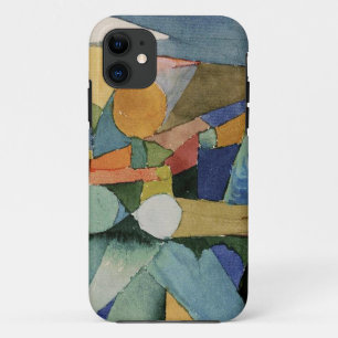 Colour Shapes by Paul Klee iPhone 11 Case