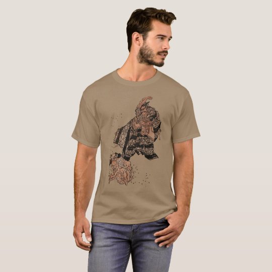 Colour Shoki the Demon Slayer and Oni T-Shirt