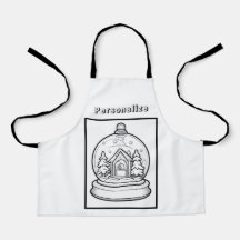 Colour Snow Globe Personalized 