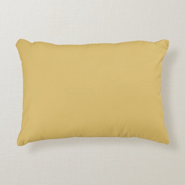 Colour Solid Brass Accent Pillow (Front)