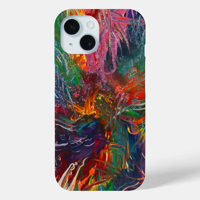 Colour Spectrum Pinwheel Case-Mate iPhone Case (Back)