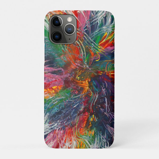 Colour Spectrum Pinwheel Case-Mate iPhone Case (Back)