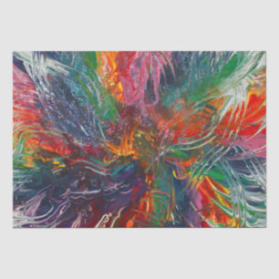 Colour Spectrum Pinwheel Tissue Paper