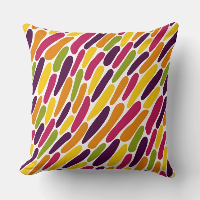 Colour Splash 030322 Throw Pillow (Front)