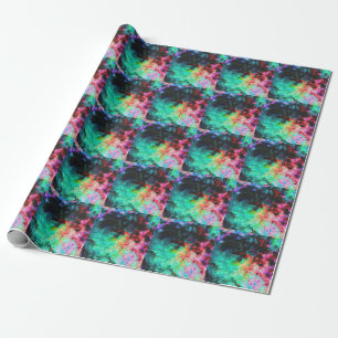 Colour Splash: Abstract Watercolor Art Wrapping Paper