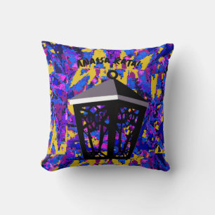 Colour Splash Anassa Kata Owl Lantern Throw Pillow