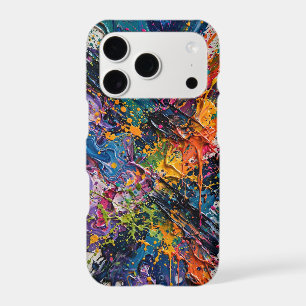 Colour Splash Chaos Abstract Art