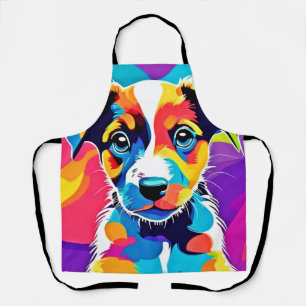 Colour Splash Groovy Canine Dog Apron