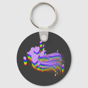 colour splash keychain