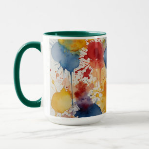 Colour splash mug