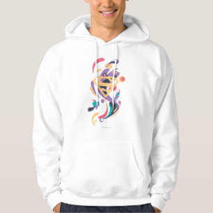 Colour Splash Orange Hoodie