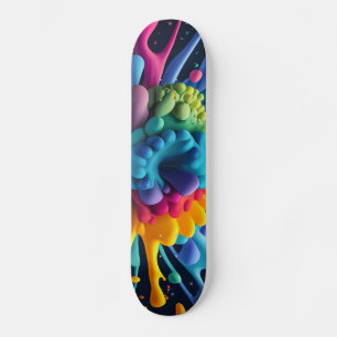 Colour Splash  Skateboard