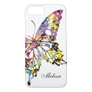Colour Splashed Butterfly iPhone 8/7 case