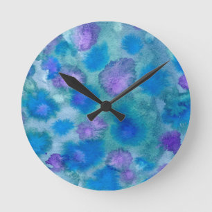 Colour Splatz Wall Clock