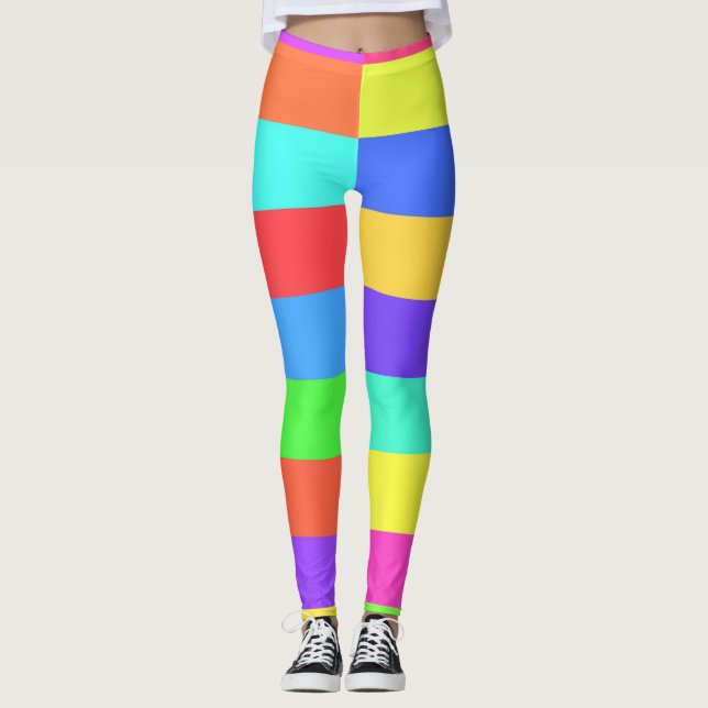 Colour Square Leggings (Front)