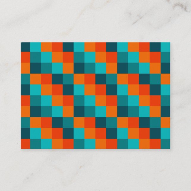Colour Squares 01 Business Card (Front)