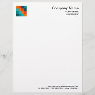 Colour Squares 01 Letterhead